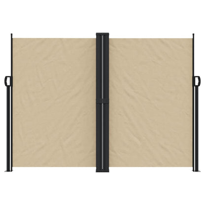 Tenda da Sole Laterale Retrattile Beige 180x600 cm