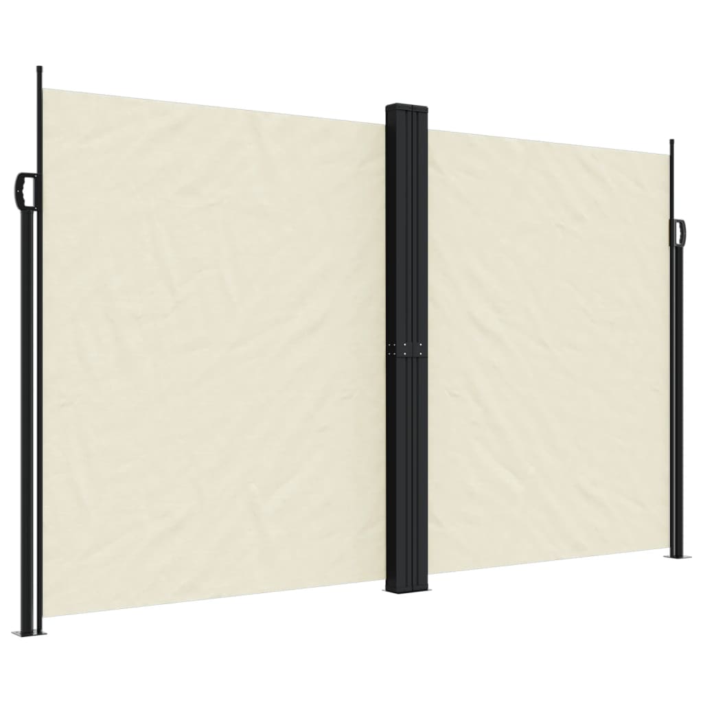 Tenda da Sole Laterale Retrattile Crema 200x600 cm | homemem39