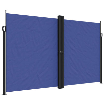 Tenda da Sole Laterale Retrattile Blu 200x600 cm | homemem39