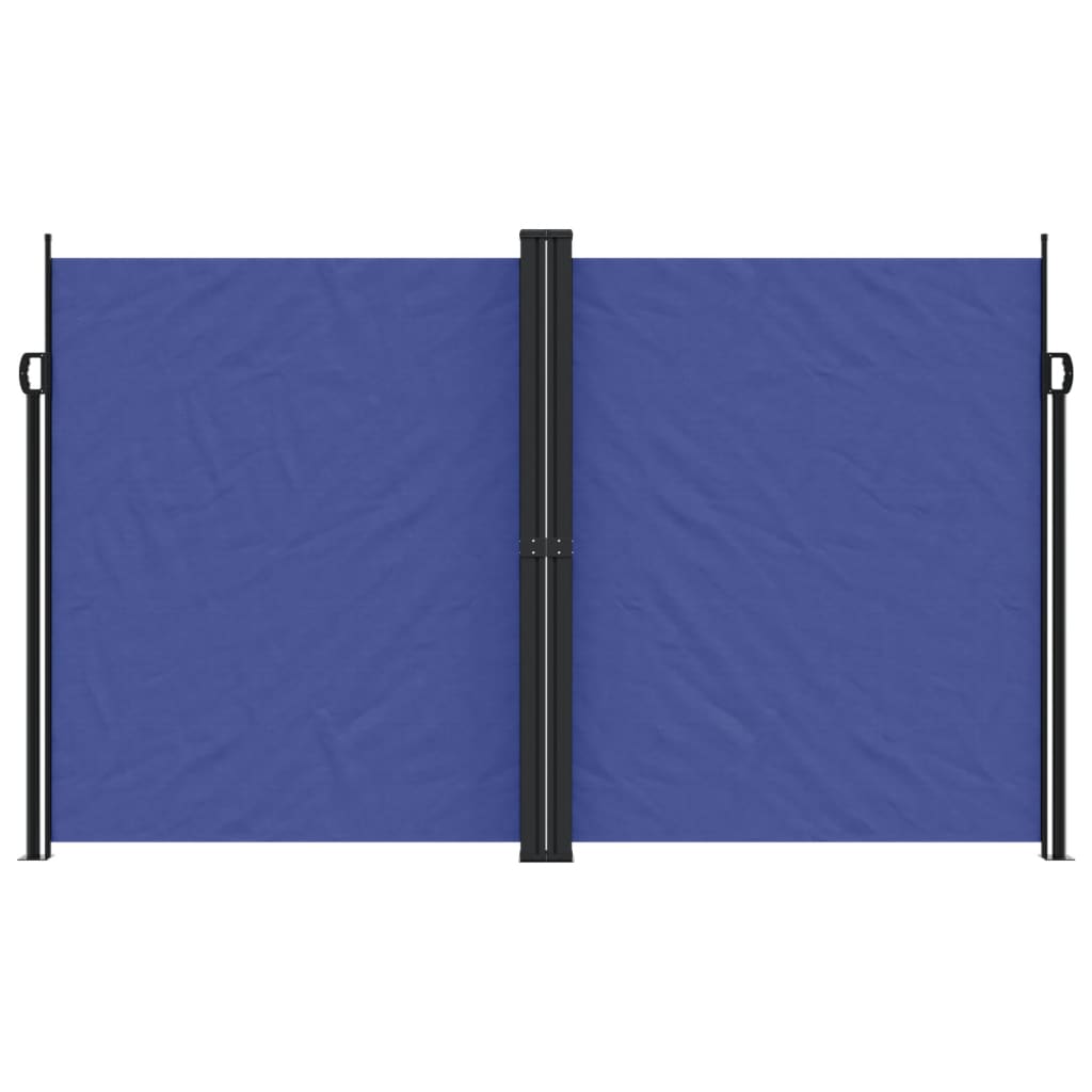 Tenda da Sole Laterale Retrattile Blu 200x600 cm | homemem39