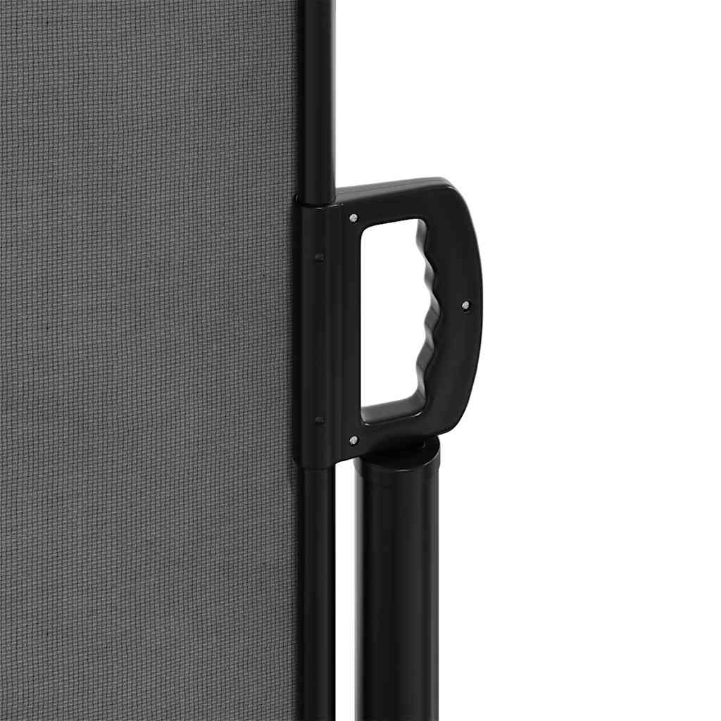 Tenda da Sole Laterale Retrattile Antracite 200x600 cm | homemem39