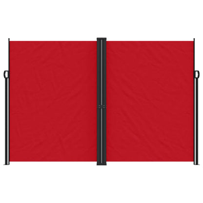 Tenda da Sole Laterale Retrattile Rossa 220x600 cm | homemem39