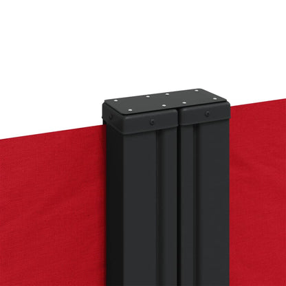 Tenda da Sole Laterale Retrattile Rossa 220x600 cm | homemem39