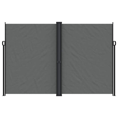 Tenda da Sole Laterale Retrattile Antracite 220x600 cm