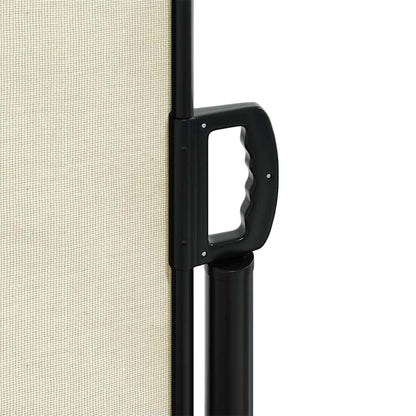 Tenda da Sole Laterale Retrattile Crema 100x1000 cm | homemem39