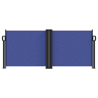 Tenda da Sole Laterale Retrattile Blu 100x1000 cm | homemem39