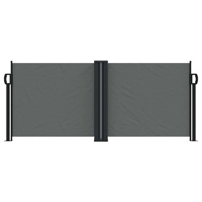 Tenda da Sole Laterale Retrattile Antracite 100x1000 cm | homemem39