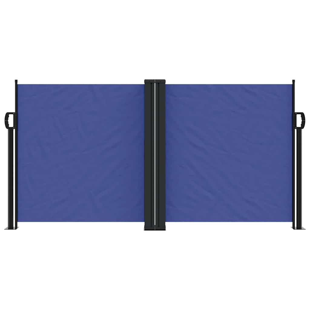 Tenda da Sole Laterale Retrattile Blu 120x1000 cm | homemem39