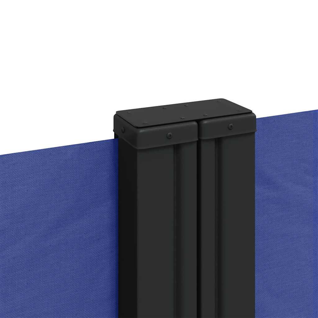 Tenda da Sole Laterale Retrattile Blu 120x1000 cm | homemem39