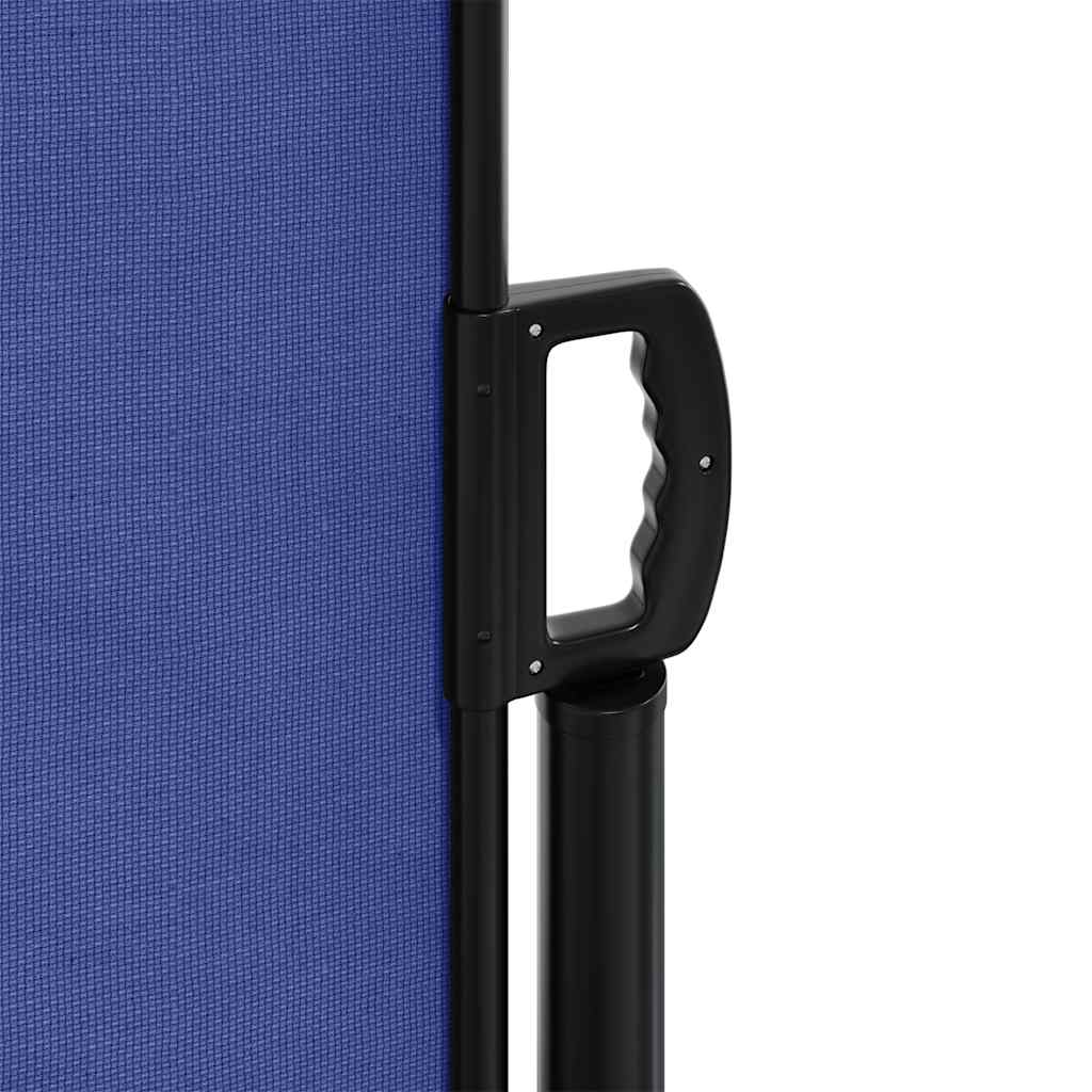Tenda da Sole Laterale Retrattile Blu 120x1000 cm | homemem39