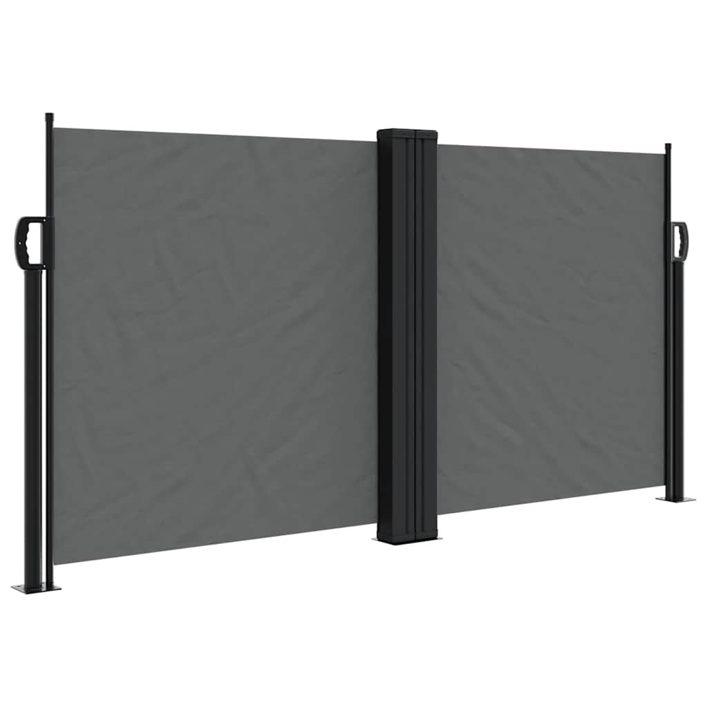 Tenda da Sole Laterale Retrattile Antracite 120x1000 cm | homemem39