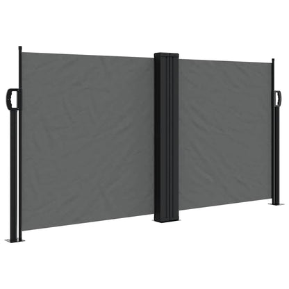 Tenda da Sole Laterale Retrattile Antracite 120x1000 cm | homemem39