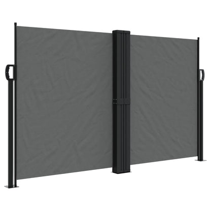 Tenda da Sole Laterale Retrattile Antracite 140x1000 cm | homemem39