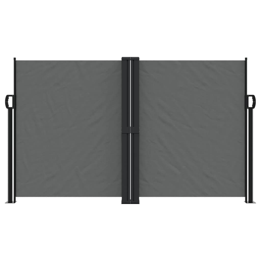 Tenda da Sole Laterale Retrattile Antracite 140x1000 cm | homemem39