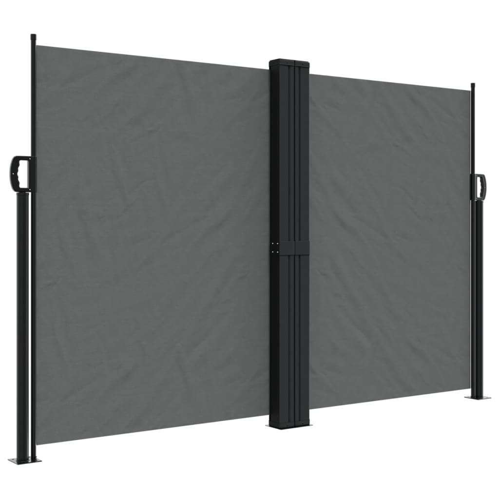 Tenda da Sole Laterale Retrattile Antracite 160x1000 cm | homemem39