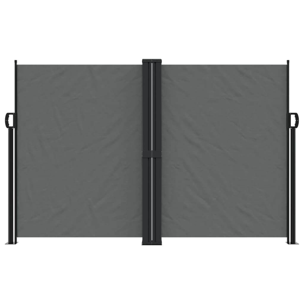 Tenda da Sole Laterale Retrattile Antracite 160x1000 cm | homemem39
