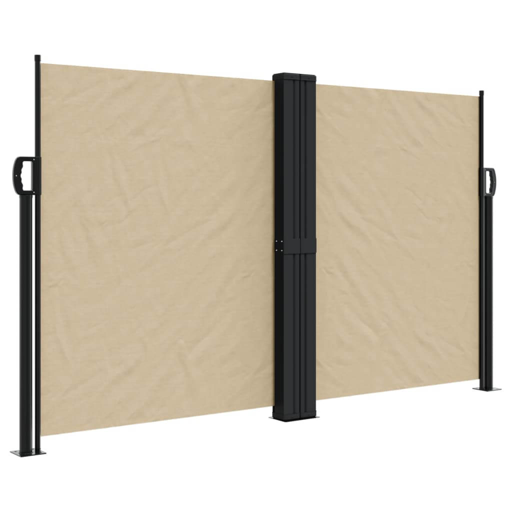 Tenda Laterale Retrattile Beige 140x1200 cm