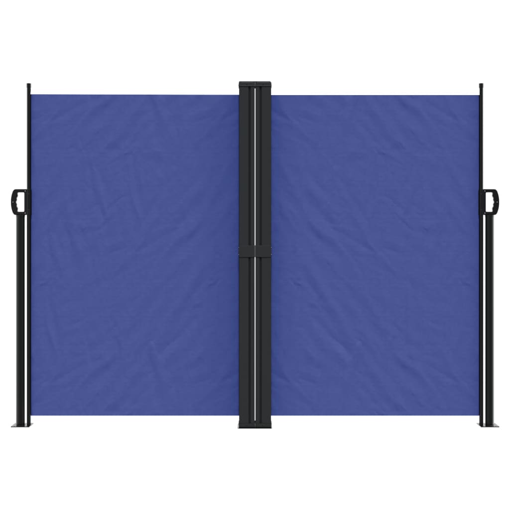 Tenda da Sole Laterale Retrattile Blu 180x1200 cm