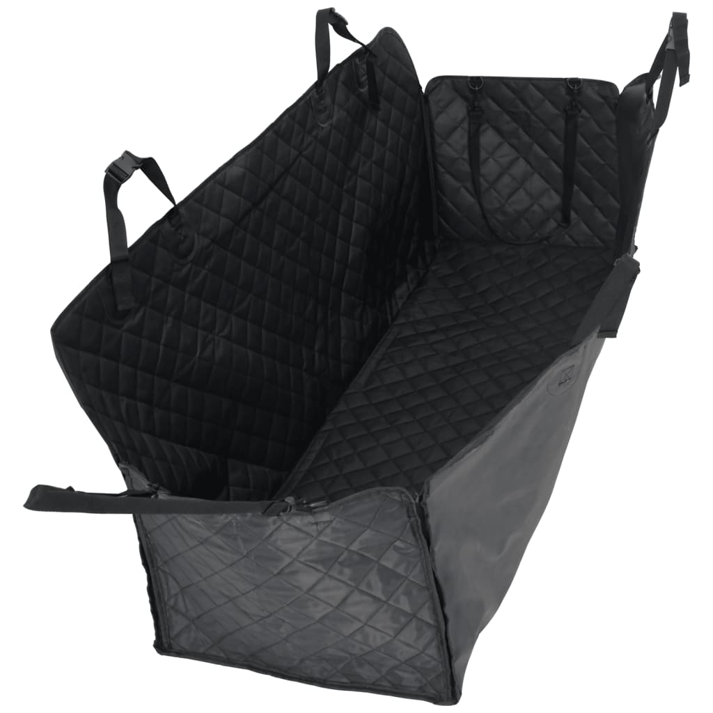 Coprisedile Auto per Cani Nero 137x46x50 cm | homemem39