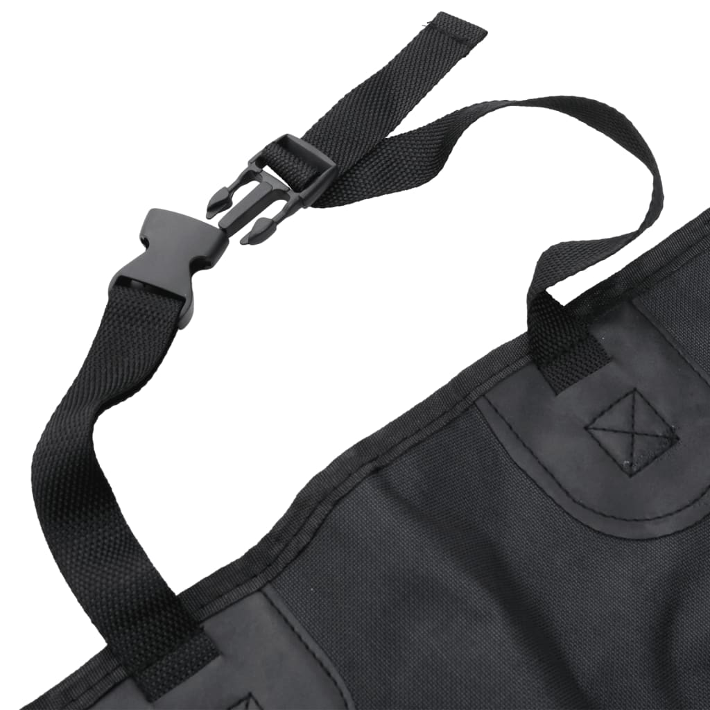 Coprisedile Auto per Cani Nero 137x46x50 cm - homemem39