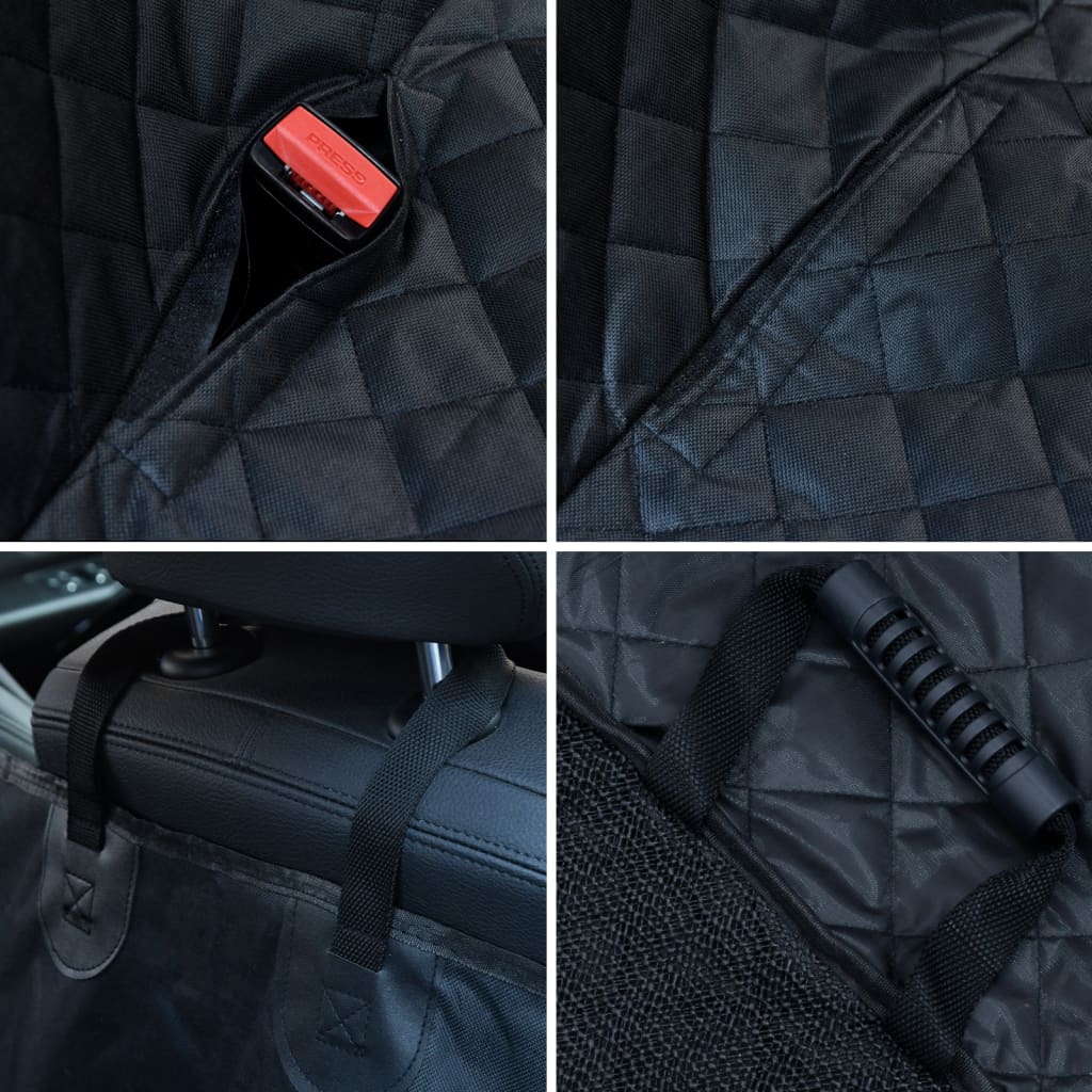 Coprisedile Auto per Cani Nero 137x46x50 cm | homemem39