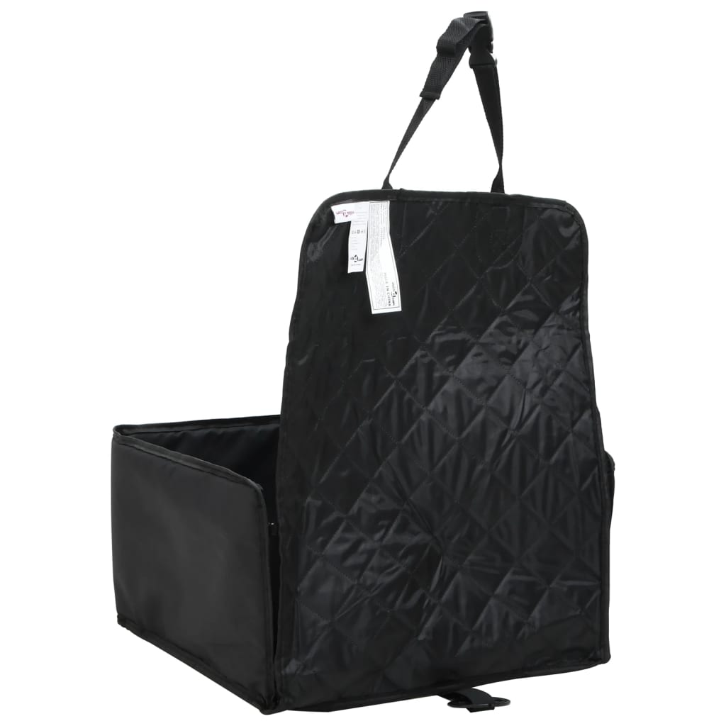 Seggiolino Auto per Cani Nero 45x45x25/55 cm - homemem39