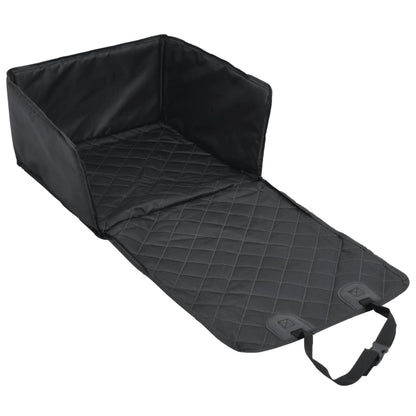 Seggiolino Auto per Cani Nero 45x45x25/55 cm - homemem39