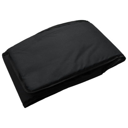 Seggiolino Auto per Cani Nero 45x45x25/55 cm - homemem39