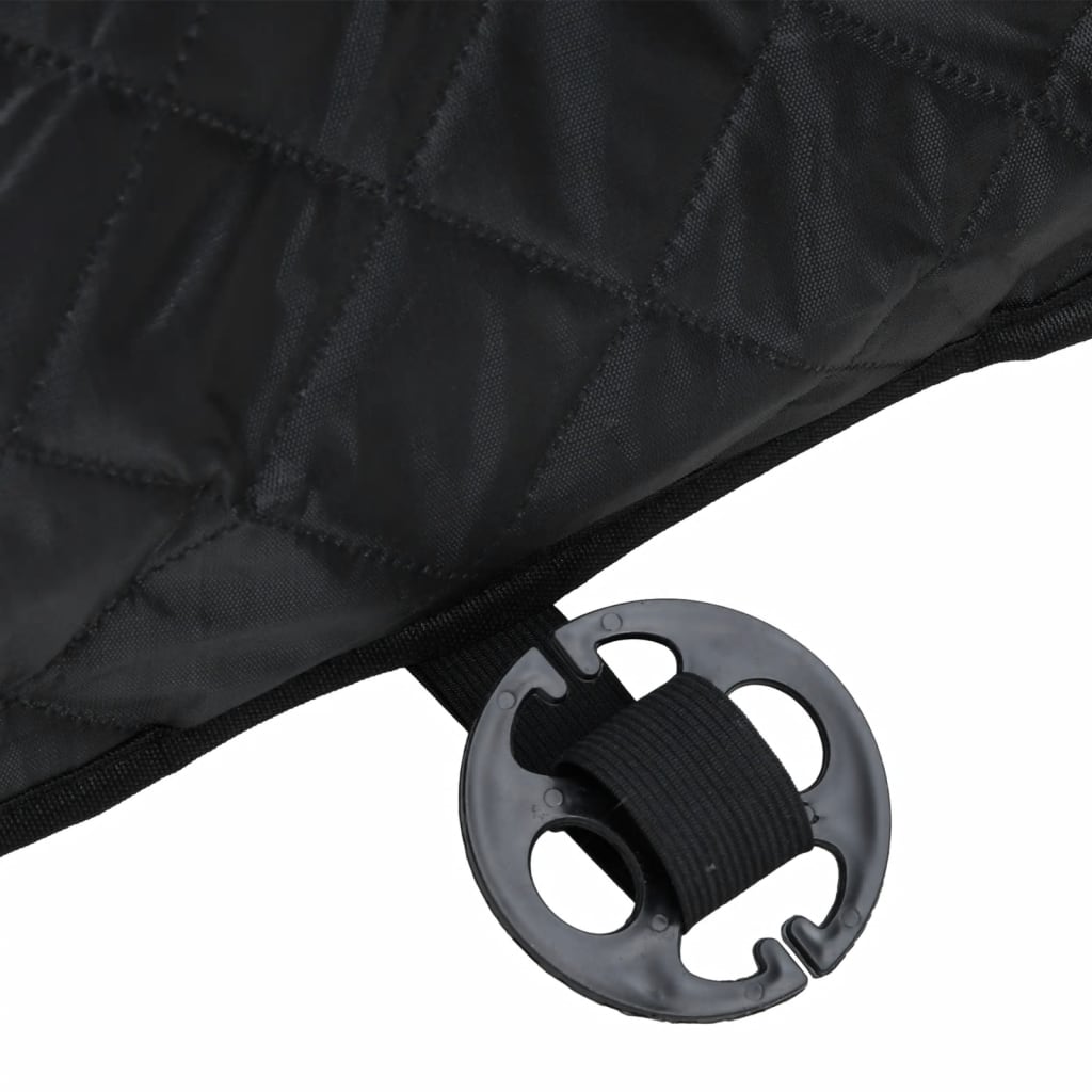 Seggiolino Auto per Cani Nero 45x45x25/55 cm - homemem39