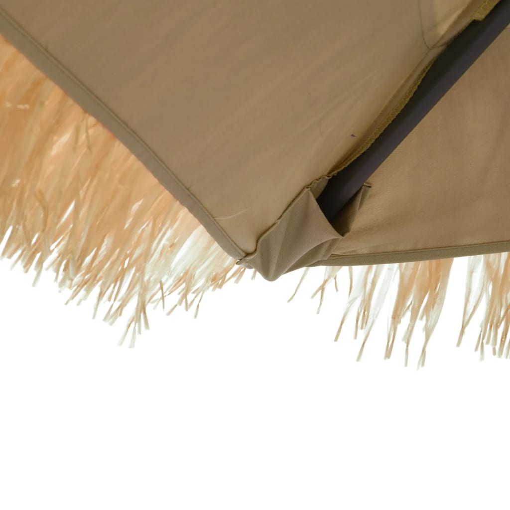Ombrellone Giardino con Palo in Acciaio Marrone 290x290x238 cm | homemem39