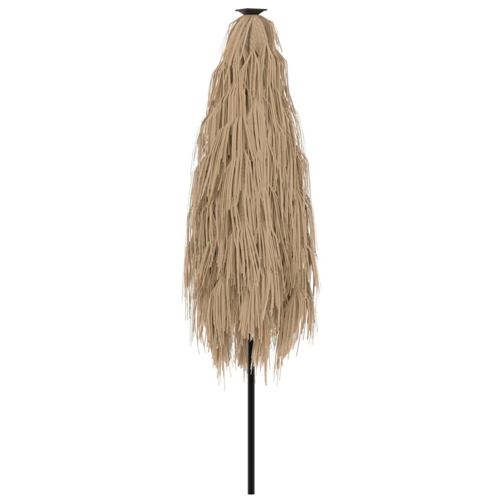 Ombrellone Giardino con Palo in Acciaio Marrone 248x248x248 cm | homemem39