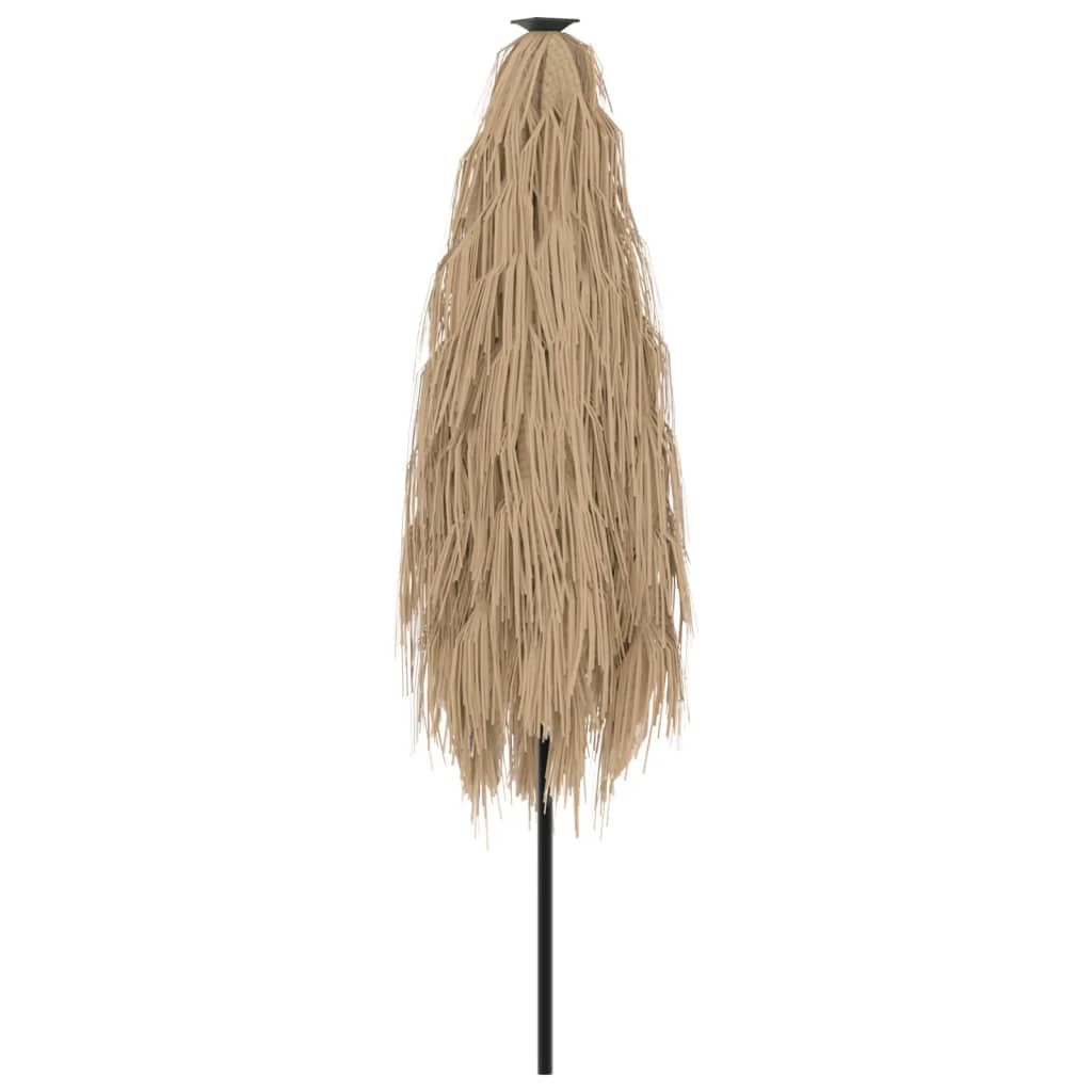 Ombrellone Giardino con Palo in Acciaio Marrone 300x200x250 cm | homemem39