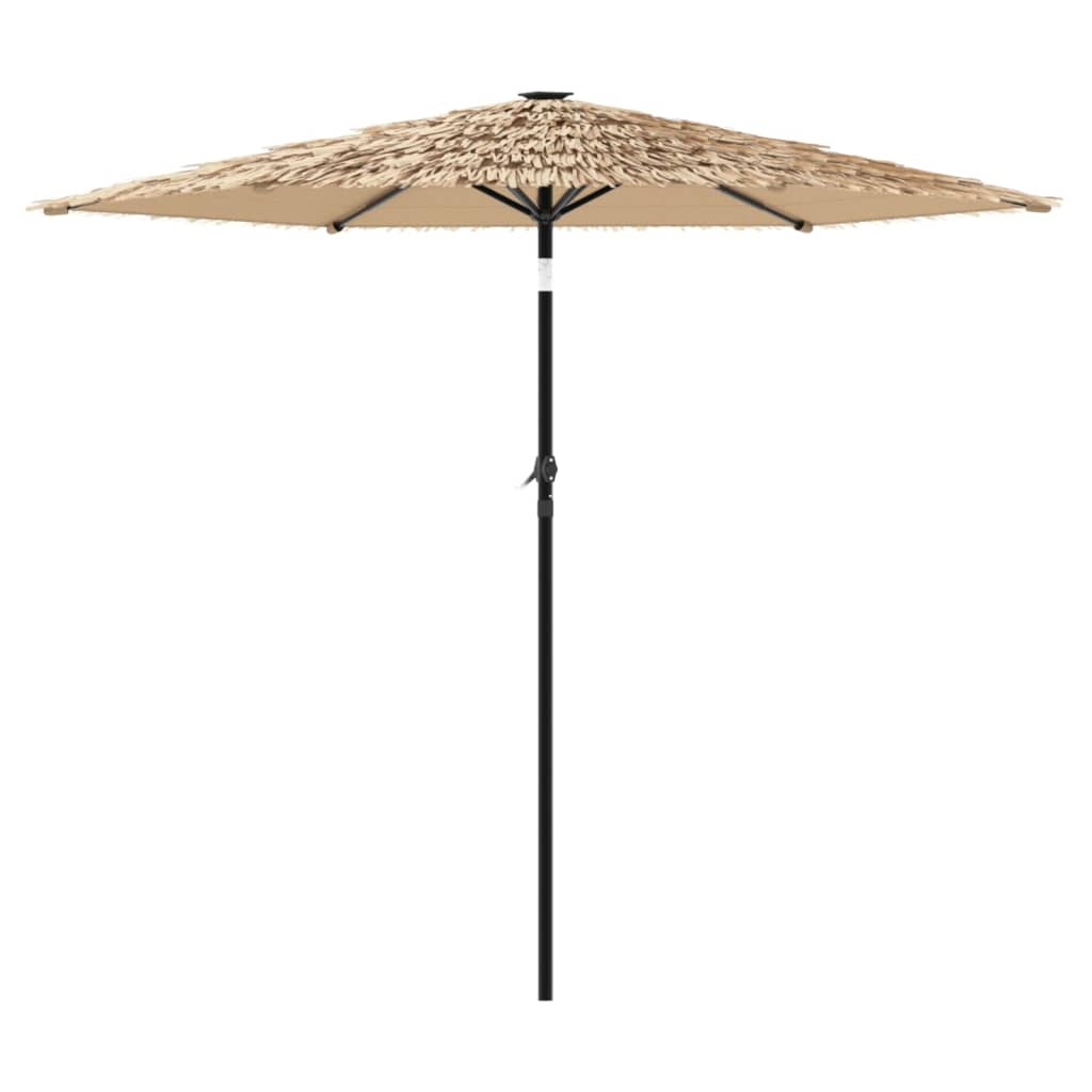 Ombrellone Giardino con Palo in Acciaio Marrone 268x268x226 cm | homemem39