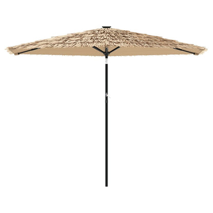 Ombrellone Giardino con Palo in Acciaio Marrone 288x288x225 cm | homemem39