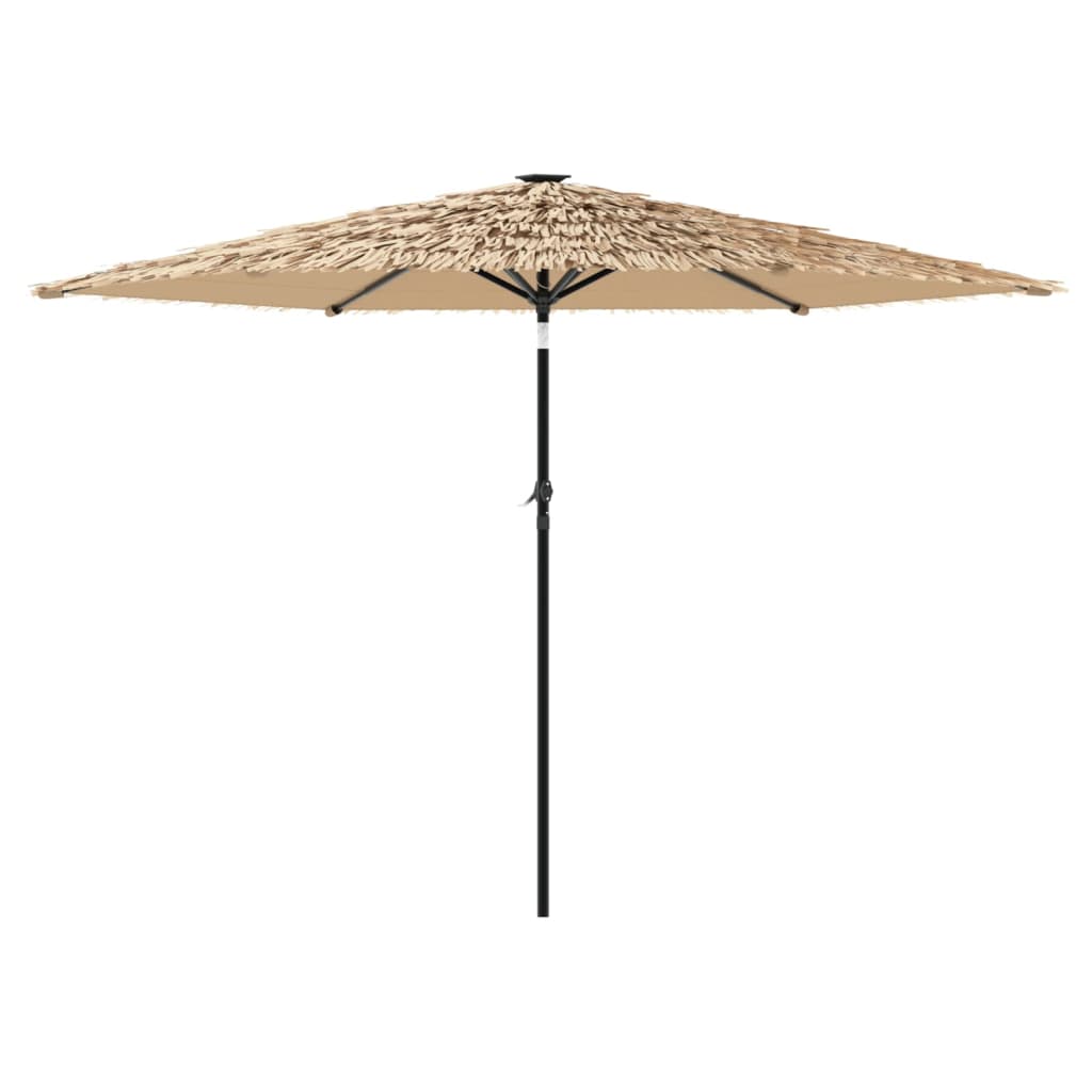 Ombrellone Giardino con Palo in Acciaio Marrone 288x288x225 cm | homemem39