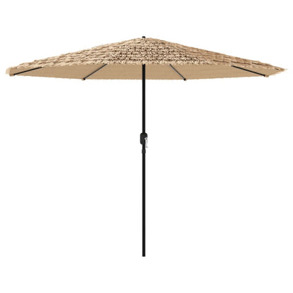 Ombrellone Giardino con Palo in Acciaio Marrone 388x388x248 cm | homemem39