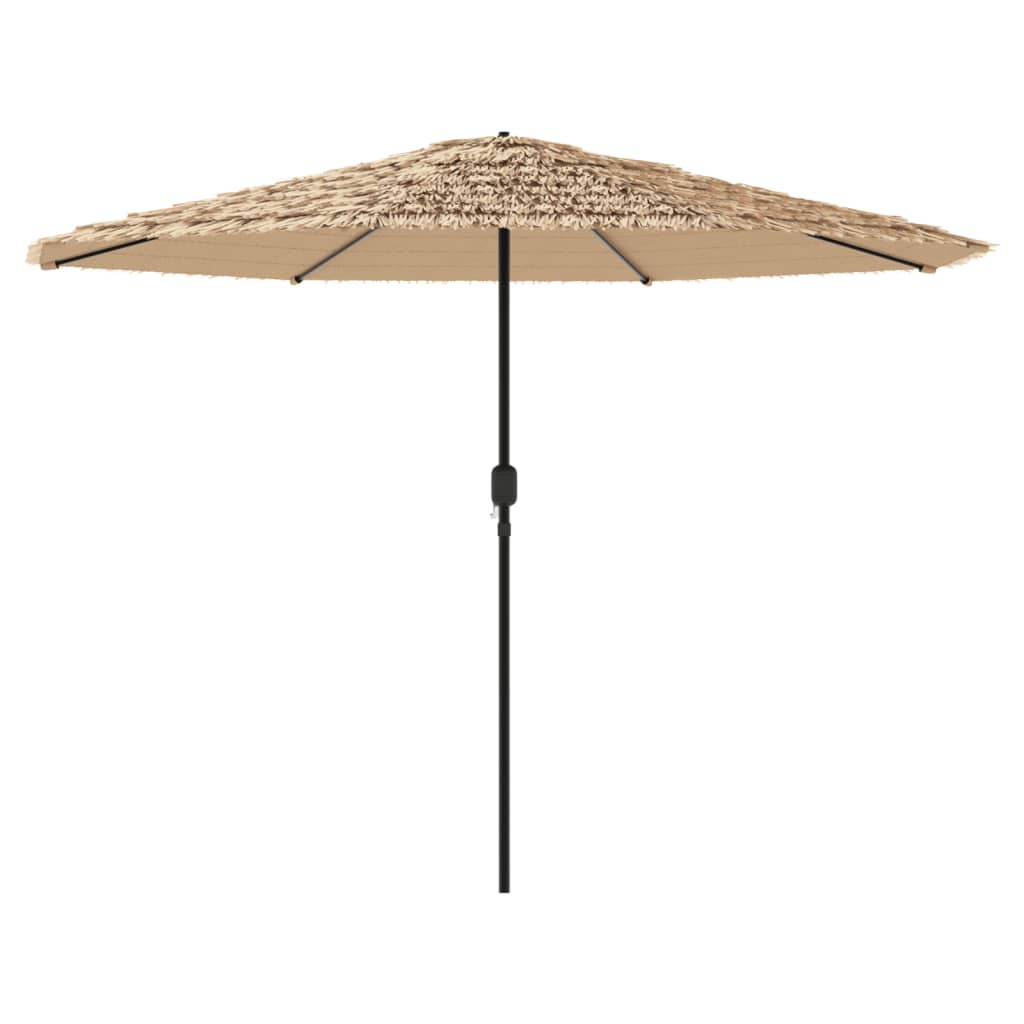 Ombrellone Giardino con Palo in Acciaio Marrone 388x388x248 cm | homemem39