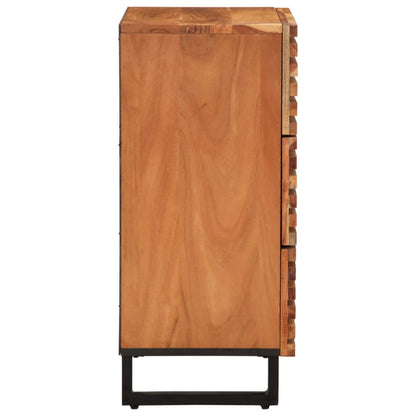 Credenza 60x34x75 cm in Legno Massello di Acacia | homemem39