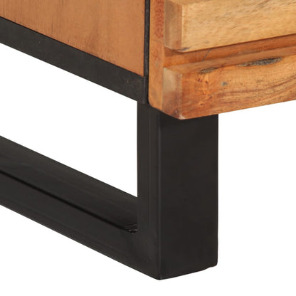 Credenza 60x34x75 cm in Legno Massello di Acacia | homemem39