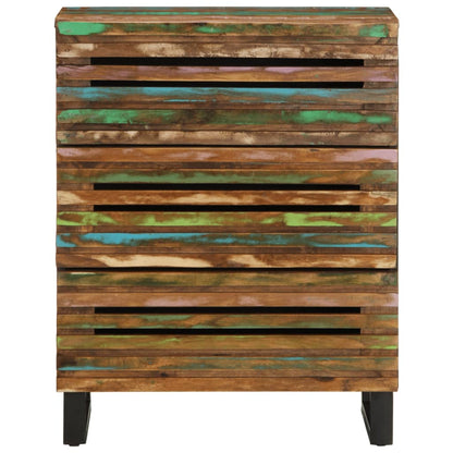 Credenza 60x34x75 cm in Legno Massello di Acacia