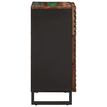 Credenza 60x34x75 cm in Legno Massello di Acacia