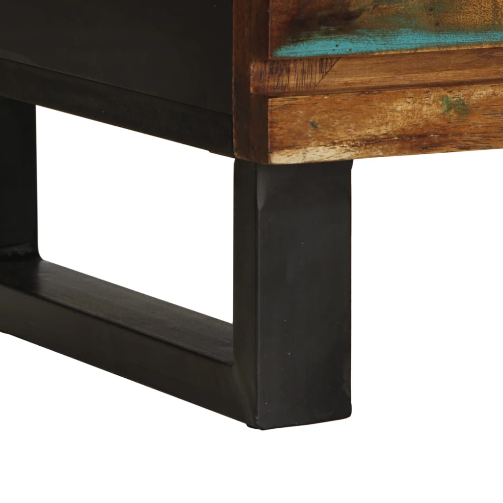 Credenza 60x34x75 cm in Legno Massello di Acacia