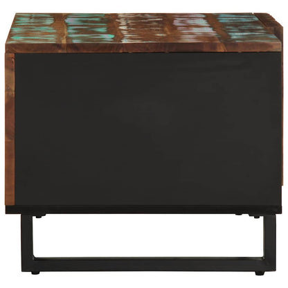 Tavolino da Salotto 80x51x40 cm in Legno Massello di Acacia | homemem39