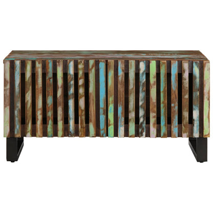 Tavolino da Salotto 80x51x40 cm in Legno Massello di Acacia | homemem39