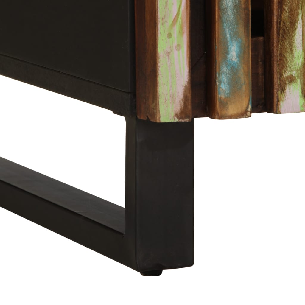 Tavolino da Salotto 80x51x40 cm in Legno Massello di Acacia | homemem39