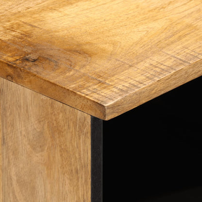 Comodini 2pz 40x34x46 cm in Legno Massello di Mango - homemem39