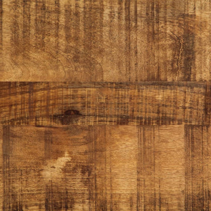 Mobile Porta TV 100x34x46 cm in Massello di Mango Grezzo - homemem39