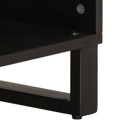 Mobile Porta TV 100x34x46 cm in Legno Massello di Acacia - homemem39