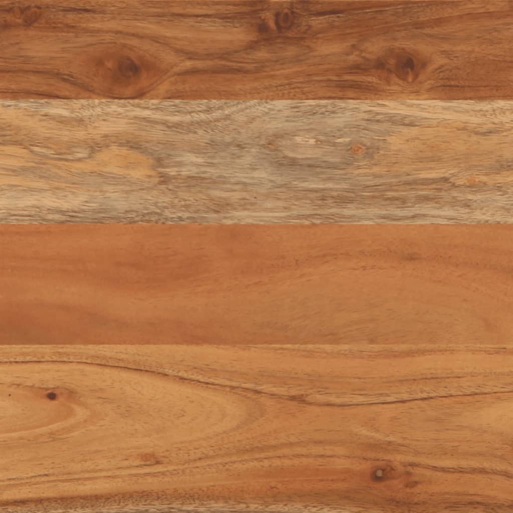 Mobile Porta TV 100x34x46 cm in Legno Massello di Acacia - homemem39