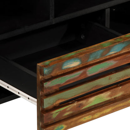 Mobile Porta TV 100x34x46 cm in Legno Massello di Acacia - homemem39